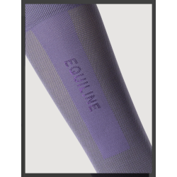 Equiline skarpety Glino SS26 aubergine