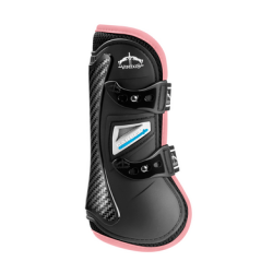 Veredus ochraniacze Carbon Gel Vento przód black/light pink