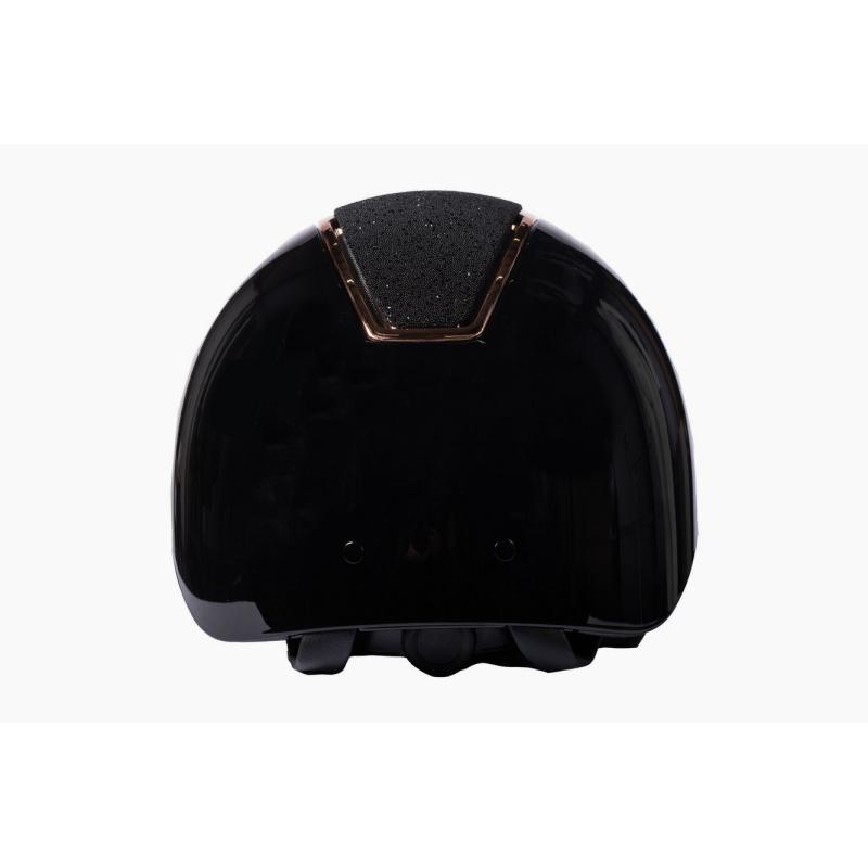 HKM kask Lady Shield Brillant czarny/rosegold