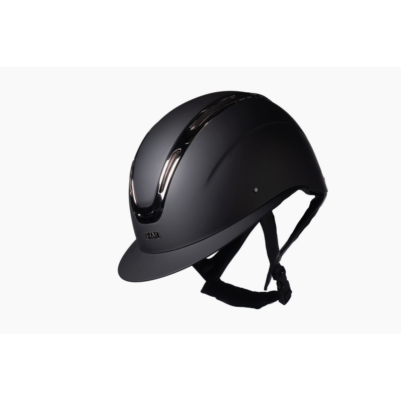HKM kask Kaida czarny/srebrny