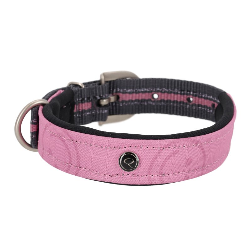 QHP obroża dla psa cheery pink