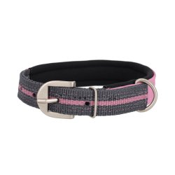 QHP obroża dla psa cheery pink