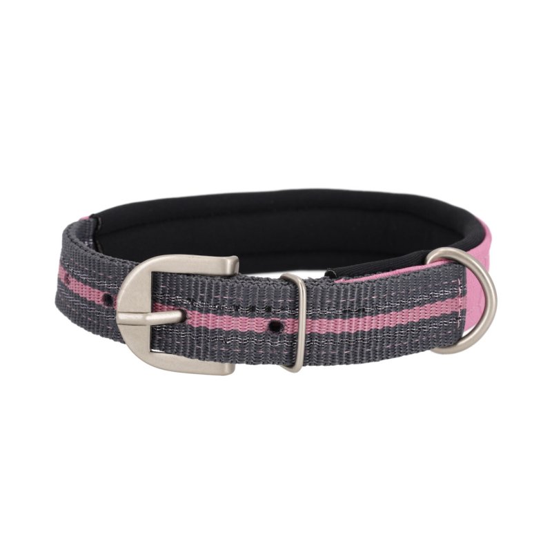 QHP obroża dla psa cheery pink