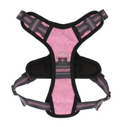 QHP szelki dla psa cheery pink