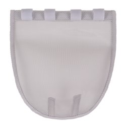 QHP maska na nos przeciw owadom UV light grey