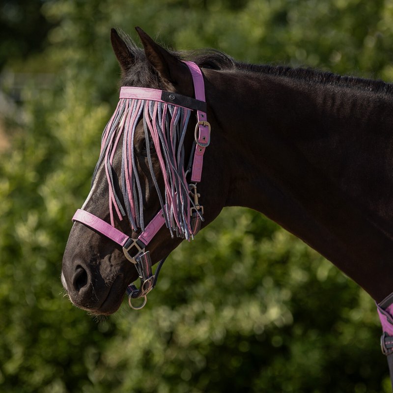 QHP frędzle cheery pink