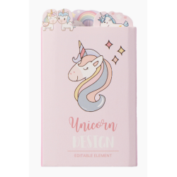 HKM karteczki samoprzylepne Unicorn