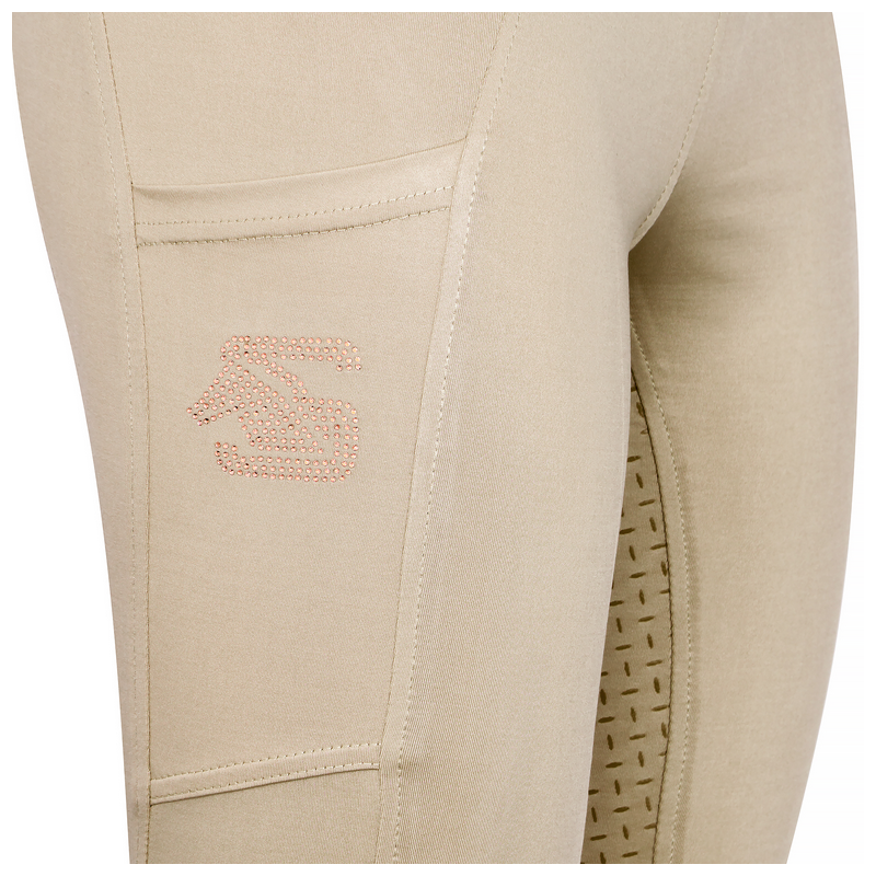 Start legginsy dziecięce Medway beżowe