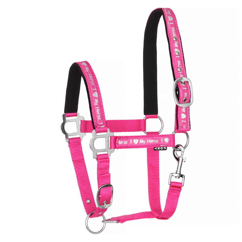 Start kantar I Love My Horse pink