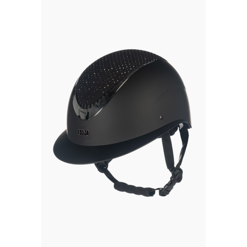 HKM kask Alarion Diamond czarny/srebrny