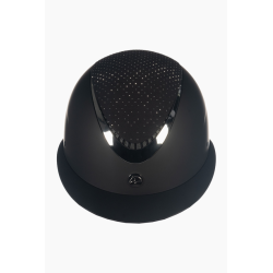 HKM kask Alarion Diamond czarny/srebrny