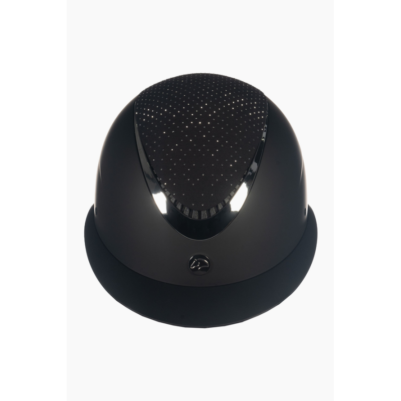 HKM kask Alarion Diamond czarny/srebrny