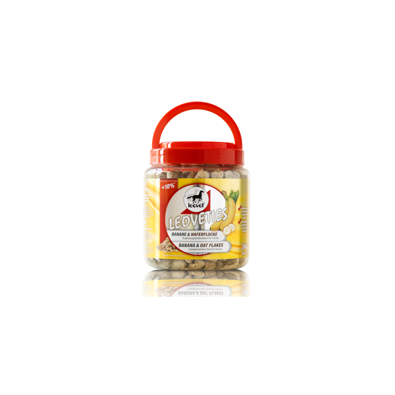 Leovet cukierki Leoveties banan i płatki owsiane 1100g