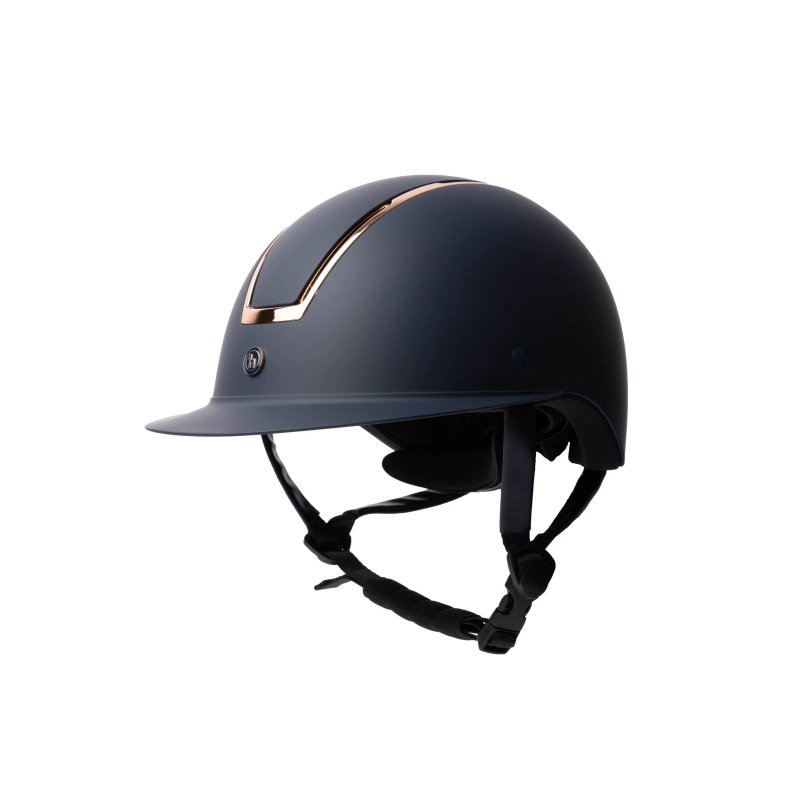 Horze kask Altitude Navy/Rosegold