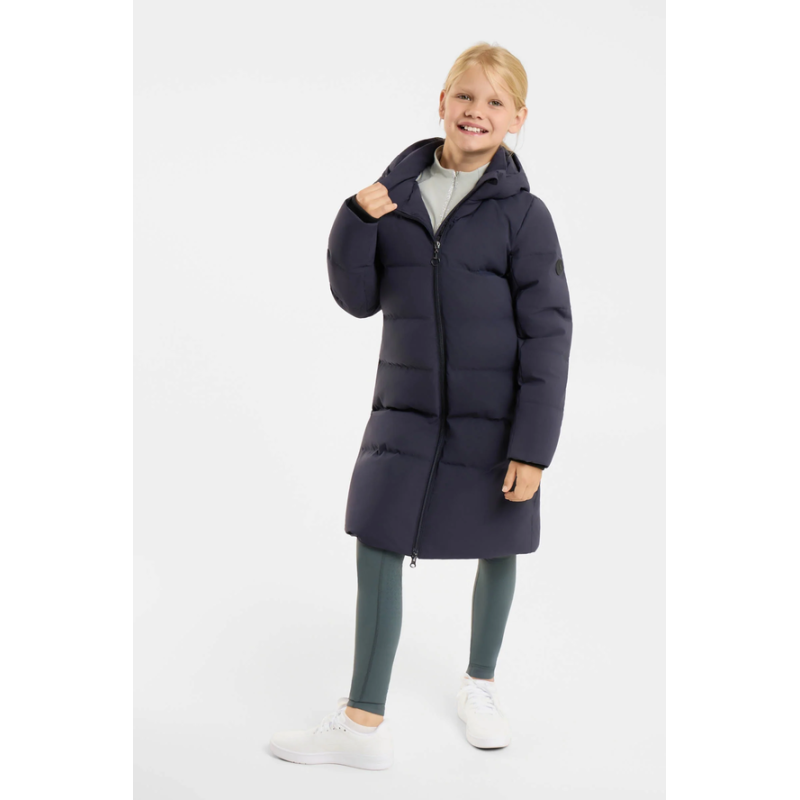 Horze płaszcz dziecięcy Paloma Kids seaborne navy