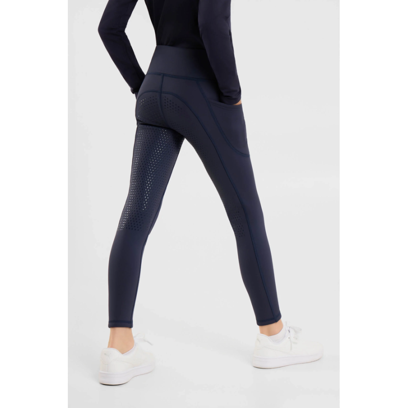 Horze legginsy dzięciece zimowe Greta seaborne navy