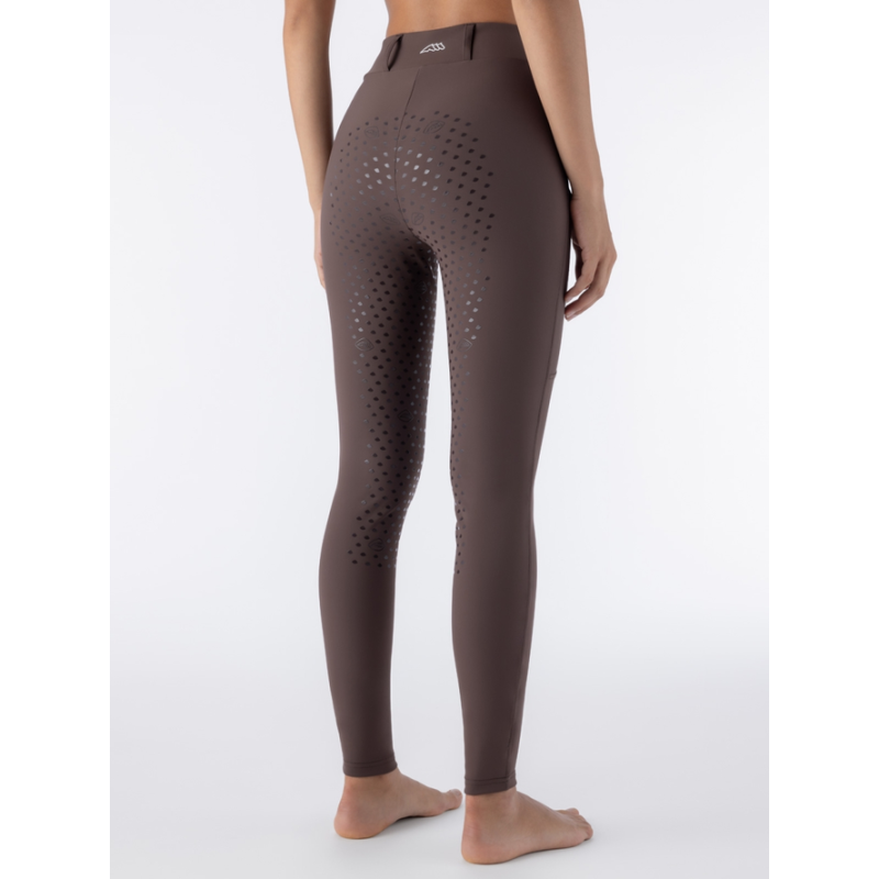 Equiline legginsy Full Grip Evrafh Cocoa Powder