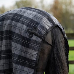 QHP derka wełniana black/grey