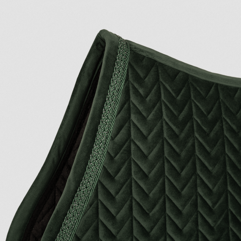 Kentucky czaprak Velvet Glitter Rope dark green