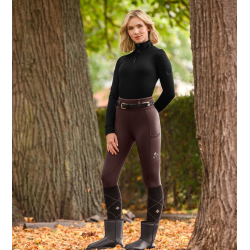 ELT legginsy zimowe Ella mahogany