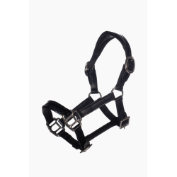 HKM Hobby Horse kantar skórzany z lakierkiem