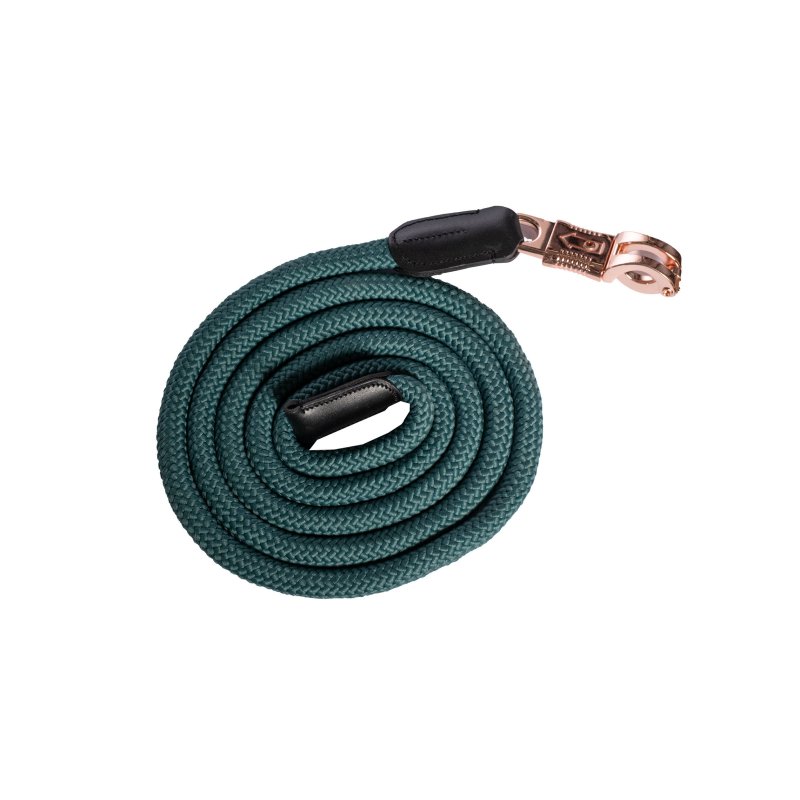 HKM uwiąz Rosegold Glamour bezpieczny karabińczyk petrol/rosegold