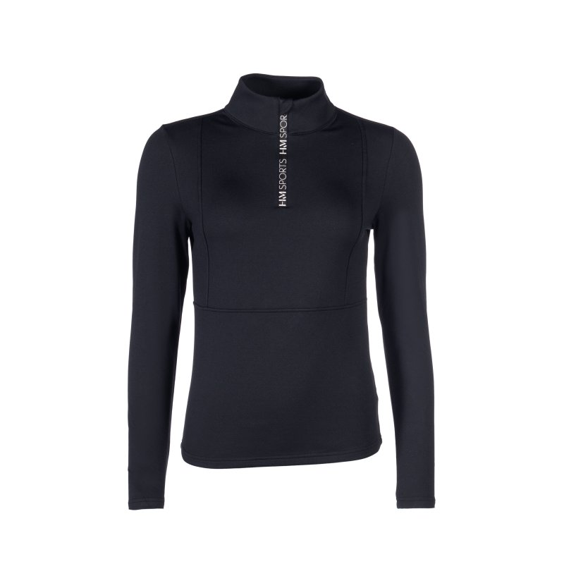 HKM bluzka techniczna dziecięca Supersoft ll czarna