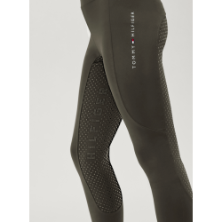 Tommy Hilfiger legginsy dziecięce Devon camo green