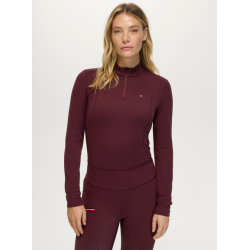 Tommy Hilfiger bluzka treningowa Cady deep burgundy