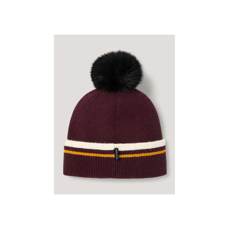 Tommy Hilfiger czapka zimowa Dean deep burgundy