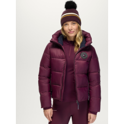 Tommy Hilfiger czapka zimowa Dean deep burgundy