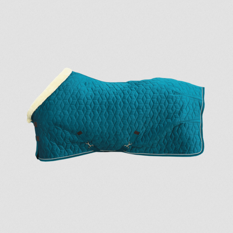 Kentucky derka stajenna Show Velvet 160g szmaragdowa