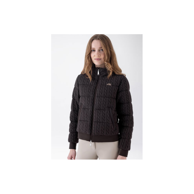 Equiline kurtka Wool Glana FW26 coffee bean