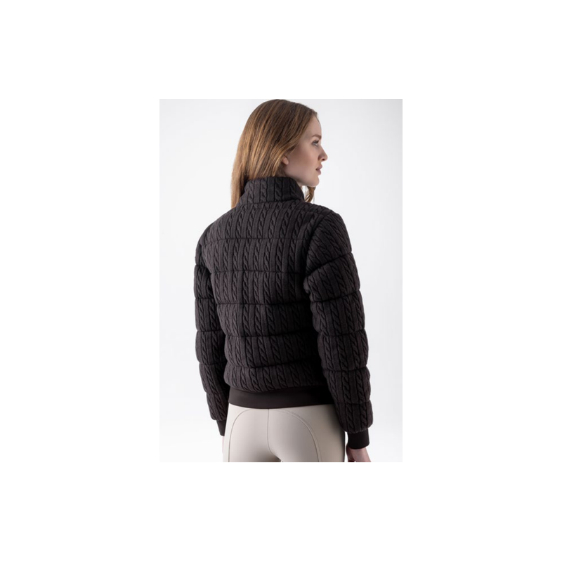 Equiline kurtka Wool Glana FW26 coffee bean