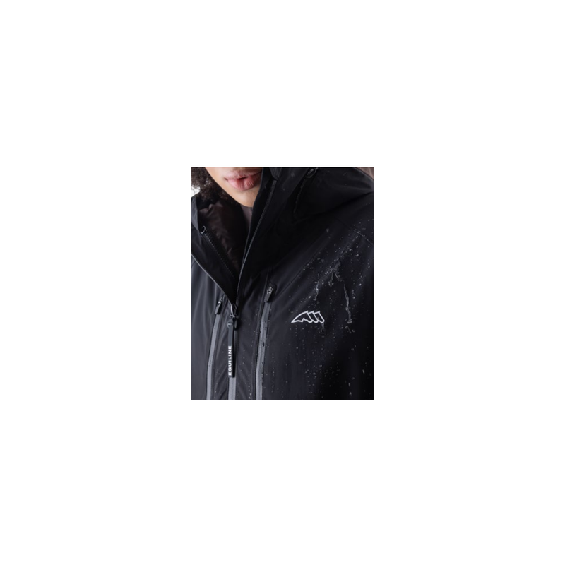 Equiline kurtka przeciwdeszczowa 3w1 Croof FW26 black