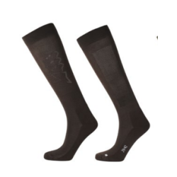 Equiline skarpety Glosy FW26 coffee bean