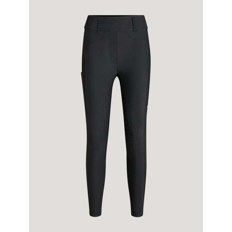 Tommy Hilfiger legginsy zimowe Highland Strass black