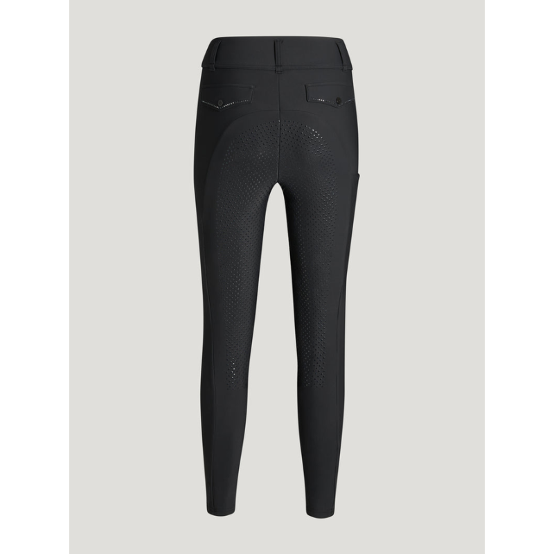 Tommy Hilfiger legginsy zimowe Highland Strass black