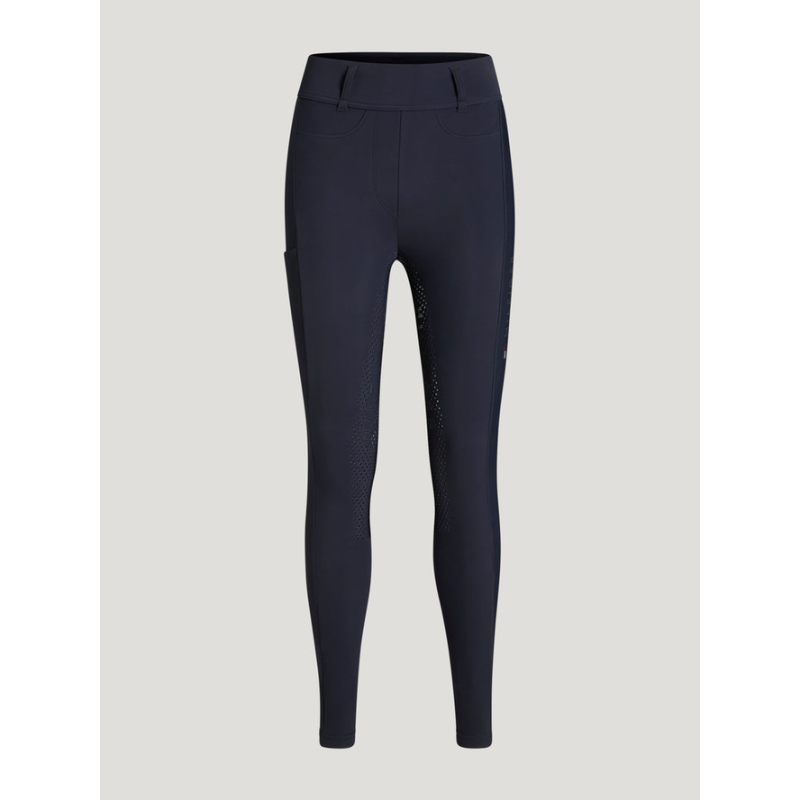 Tommy Hilfiger legginsy zimowe Highland Strass desert sky