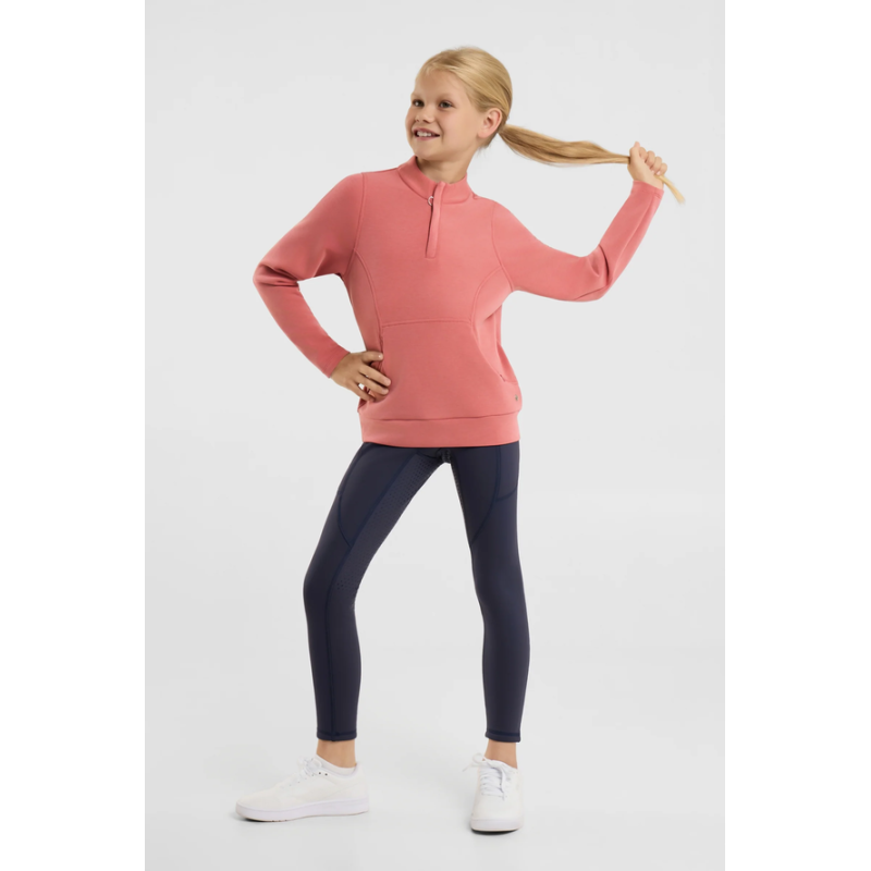 Horze bluza dziecięca Wenda dusty cedar
