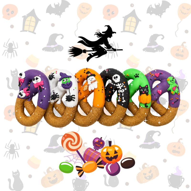 Candy Horse precle z lukrem Halloween