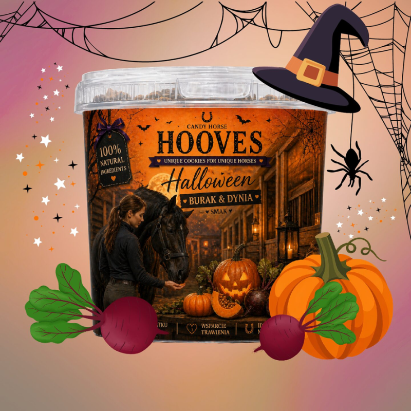 Candy Horse kopytka Cukierek albo Psikus Halloween 1,2l