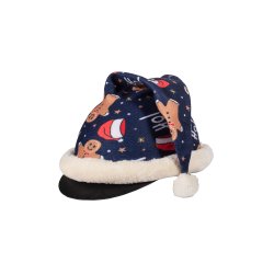 QHP czapka na kask X-Mas deep blue