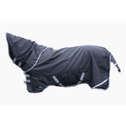 HKM derka padokowa z kapturem 1200D Carina 200g czarna