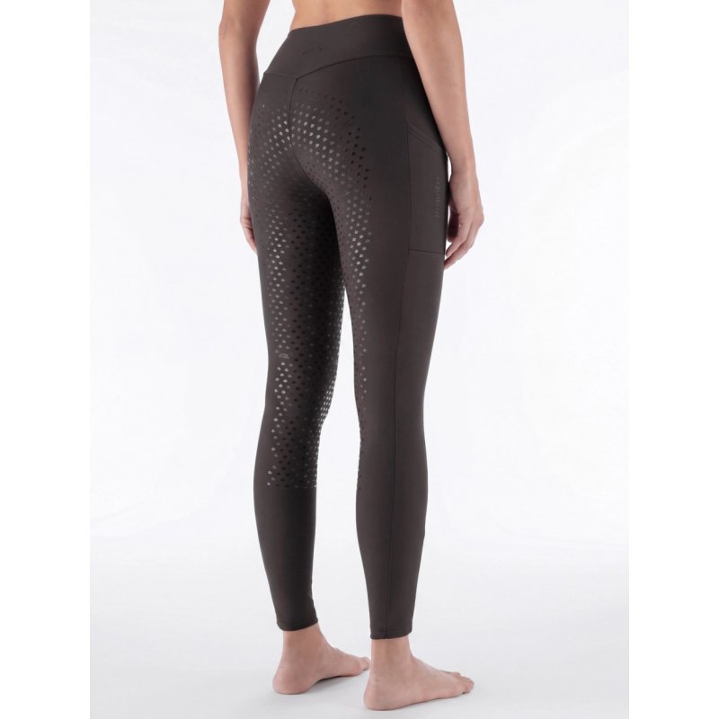 Equiline legginsy Full Grip Glegyfh FW26 coffee bean