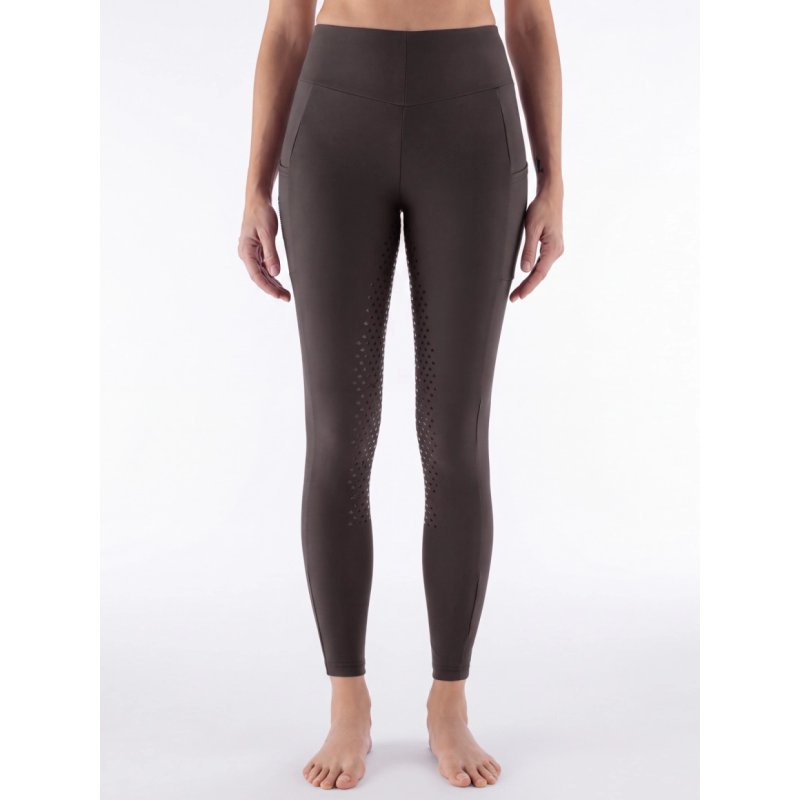 Equiline legginsy Full Grip Glegyfh FW26 coffee bean