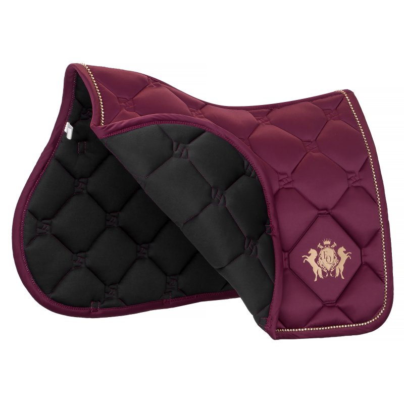 EQ.QUEEN czaprak Amsterdam burgundy