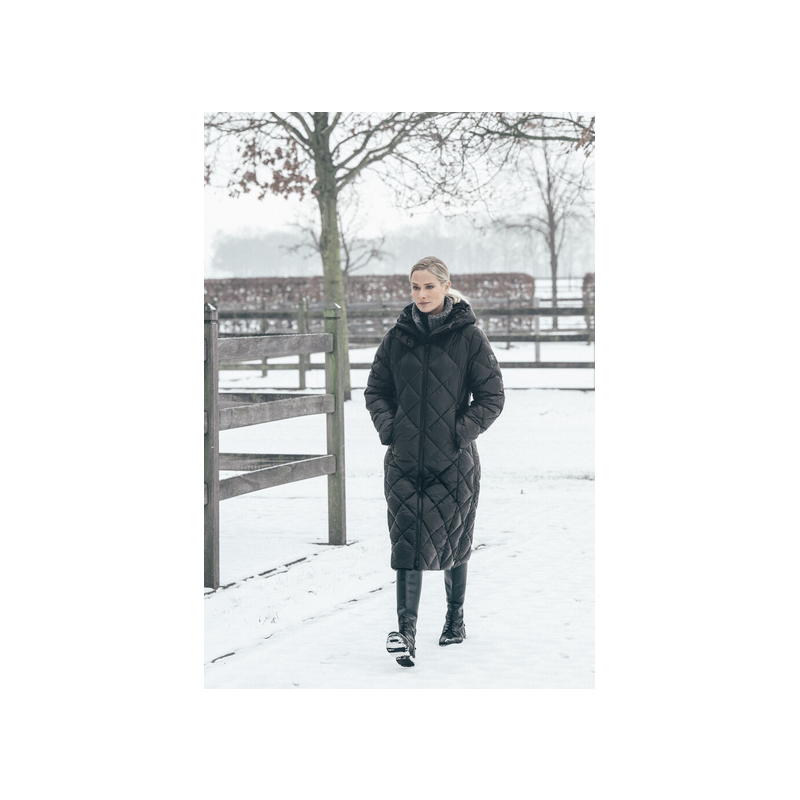 Pikeur płaszcz Quilt Diamond black