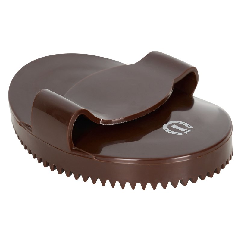 Imperial Riding zgrzebło gumowe walnut