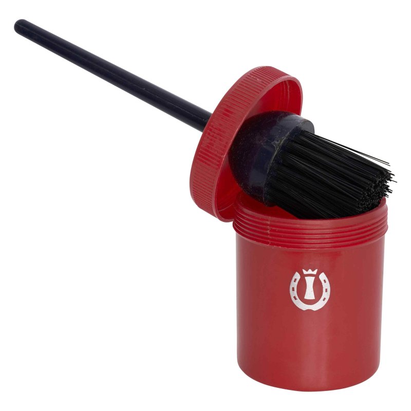 Imperial Riding pędzel z pojemnikiem tango red